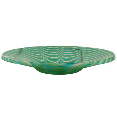 Metro Fusion Handmade Glass Dinner Plate