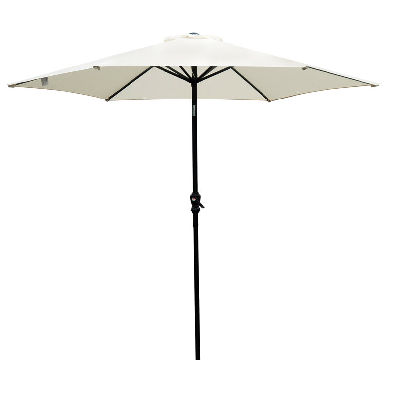 Parasol de marché 108 pi Hector, Blanc crème