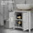Pedestal Sink Storage Cabinet
