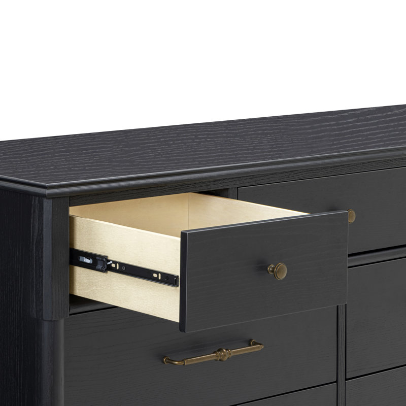 Commode 7 tiroirs Alouette, Noir d'archives