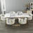 Luxury Velvet Dining Room Chairs With Armrest Design-39347523-39347522