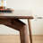 Walnut Solid Wood Dining Table-98760494