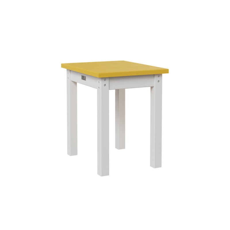 Berlin Gardens Economy End Table, Sunburst Yellow