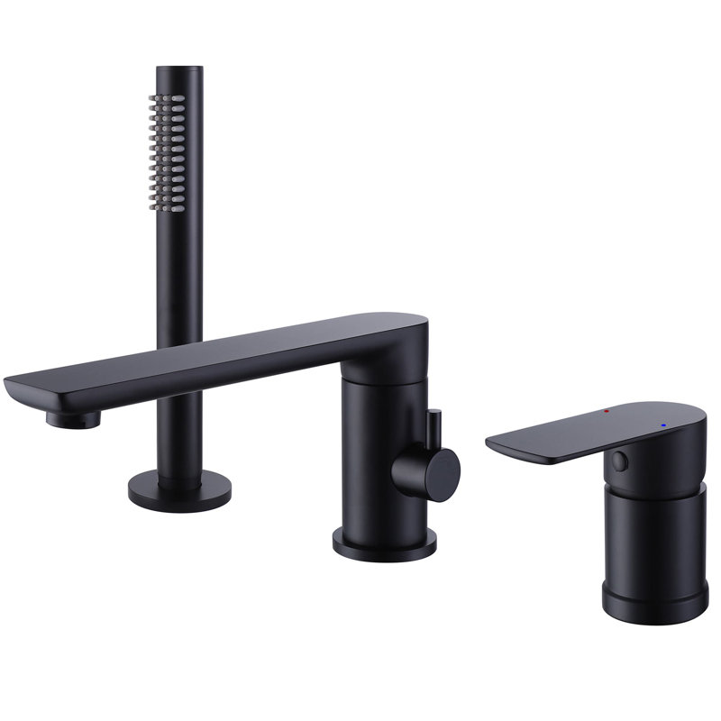 Deck Tub Spout with Diverter
