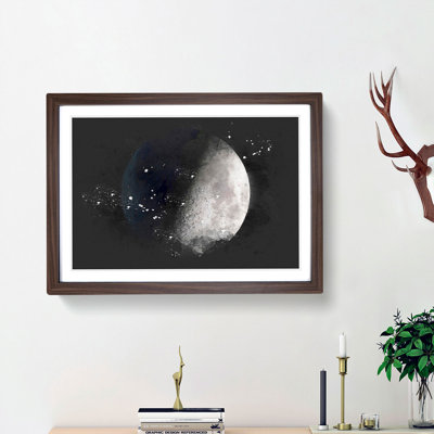 First Quarter of the Moon - Picture Frame Graphic Art Print
