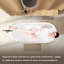Baignoire de trempage autoportante en acrylique spécial avec drain chromé-134325759