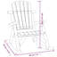 Chaise berçante d'extérieur en bois massif Sariyah-1468761420