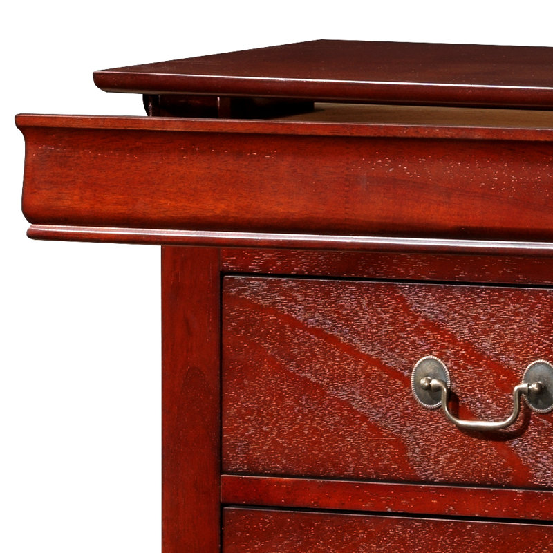 Commode 6 tiroirs Elegant Traditional, Cerisier