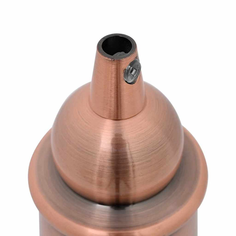 Symple Stuff Lamp Holders 2 Pcs Red Bronze E27, Red Bronze