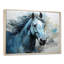 «Blue Horse Vibrant Blue Equine I», art mural grand cheval-2063894789-2029298917