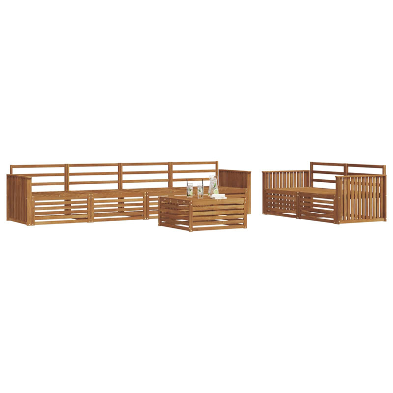 329cm Wide Patio Sectional Set