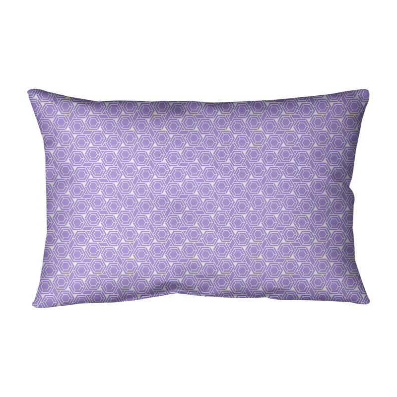 Coussin lombaire intérieur / extérieur Katelyn Elizabeth, Mauve clair