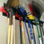 Garage Organization Tool Storage Utility Rack, Heavy Duty Wall Mounted Hanger Organizer System For Shed Garden Yard Tools, Ski Gears, Broom, Rake, Shovel