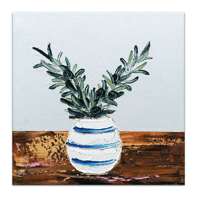 Olive Branch 10 Painting on Canvas