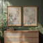 «Minimal Neutral Marks Subtle Contemporary», ensemble de 2 reproductions d'art mural encadrées de qualité supérieure sur papier 26 po x 36 po-121103479
