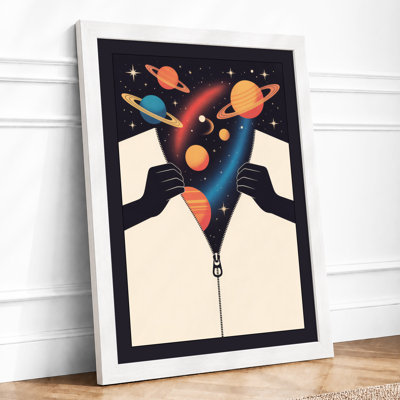 Unzipping the Universe Modern - Framed Print