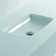 WS Bath Collections H10 12.6'' White Ceramic Rectangular Bathroom Sink