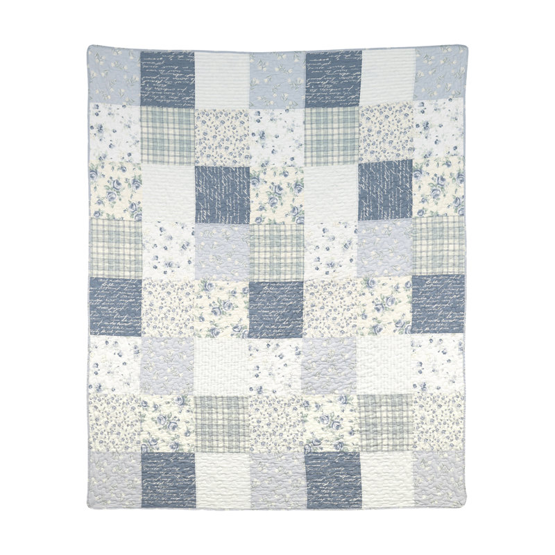 Courtepointe en coton Donna, 36 po x 48 po