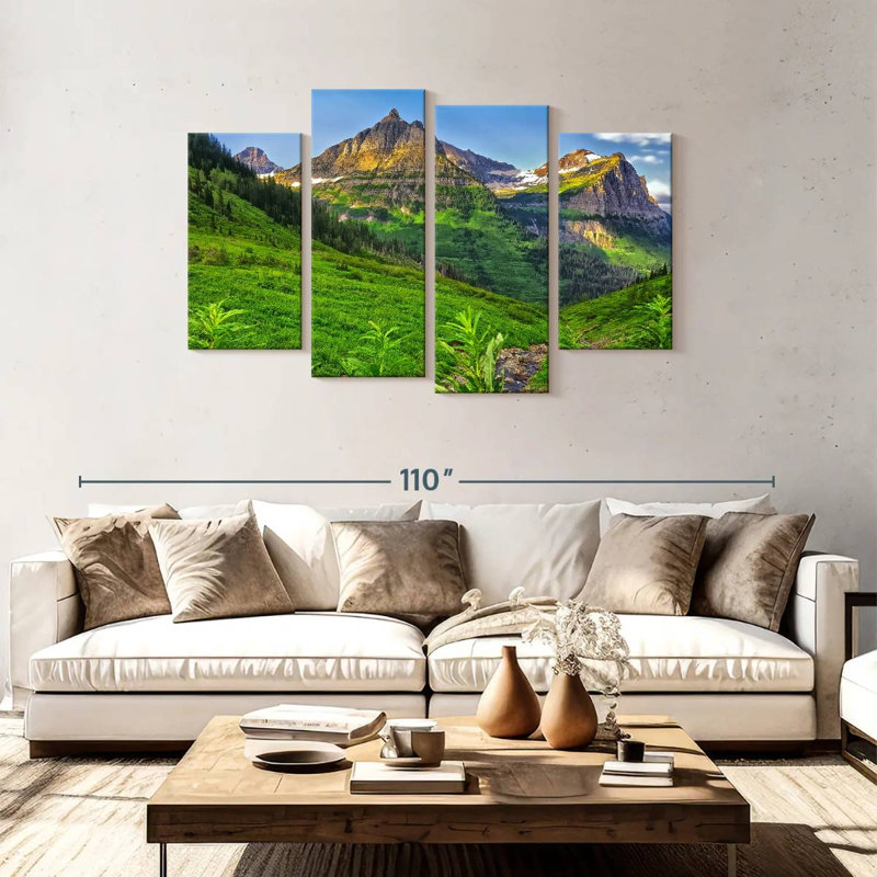 Verdure du parc glaciaire Alvord, H 48 po x l 75 po