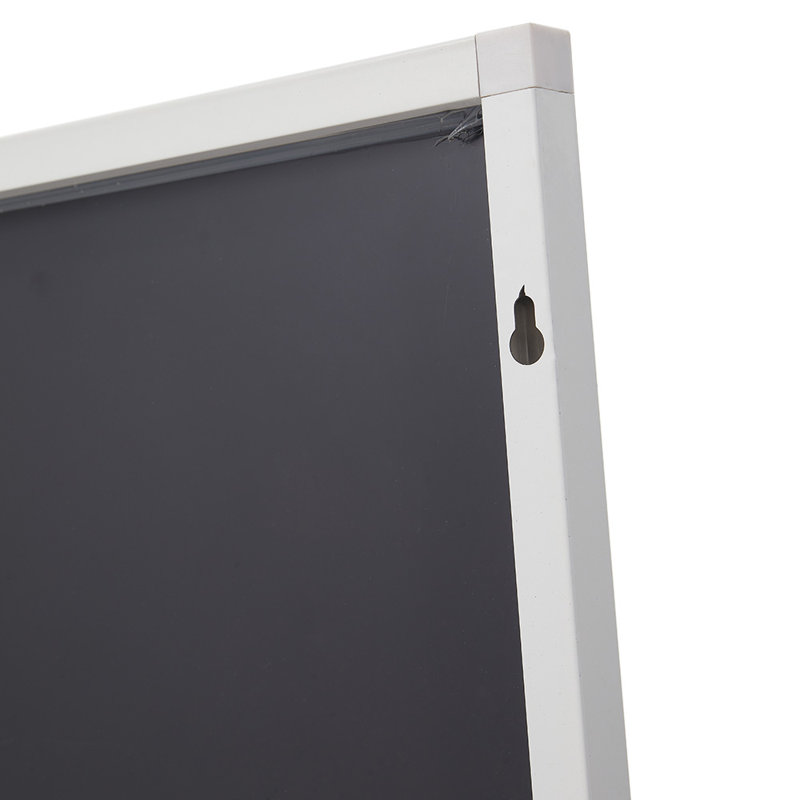 Metal Rectangle Mirror, Silver