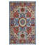 Hand Knotted Wool Area Rug in Blue