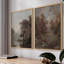 «Vintage Landscape LII», impression giclée sur cadre - ensemble de 2-277065914-277065915