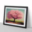Gracious Cherry Blossom Tree - Single Picture Frame Print-970227188-970227186