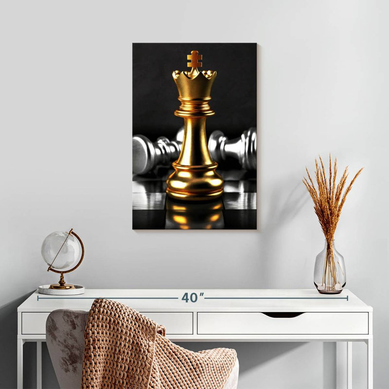 Senne Victorious Chess King, 24" H x 16" W