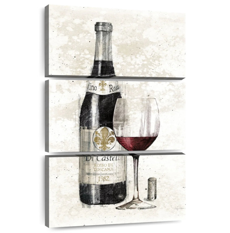 Yarlin Pencil Wine I, 74" H x 48" W