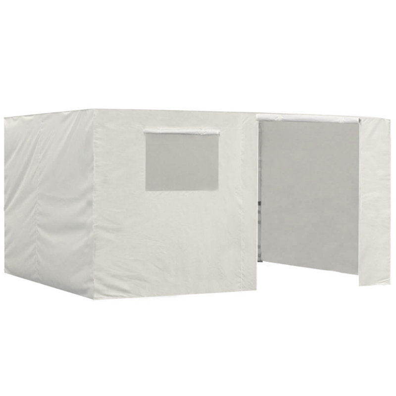 Mur latéral Moguel, H 84 po x l 120 po x P 180 po, Ivoire ivoire