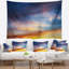 Tapisserie avec accessoires suspendus en tissu de mer de soleil-28490580