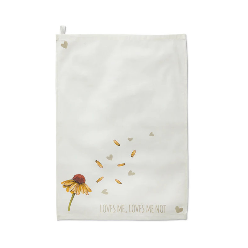 Cotton Floral Tea Towel Kitchen Towel