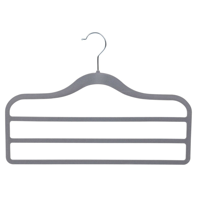 Gloversville Velvet Non-Slip Multi-Layer Hanger for Skirt/Pants
