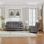 4 Seater Fabric Settee