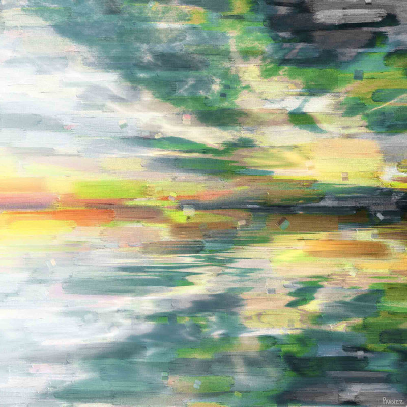 Parvez Taj - Wrapped Canvas Painting, 81cm H x 81cm W x 3.81cm D