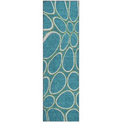 Premium Machine Washable Cossette AMF1041 Circles Rug