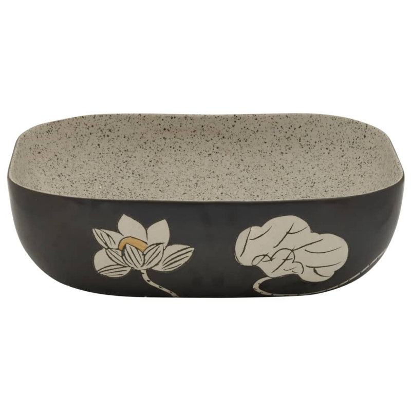 ClassicLiving Logemann 48mm L x 37.5mm W Ceramic Rectangular Sink