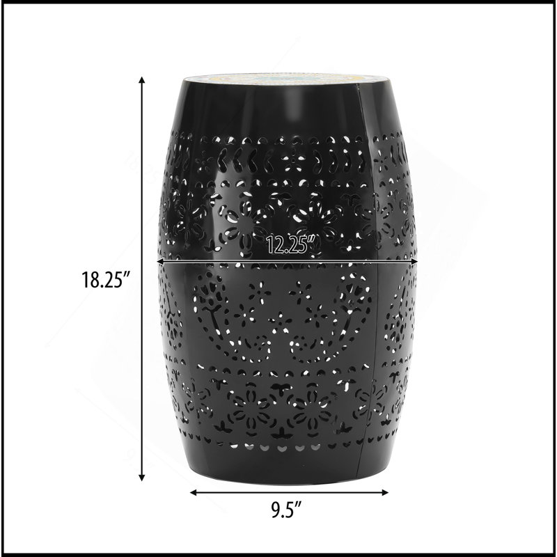RUBY12" SIDE TABLE, Black