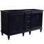 Base de salle de bain double 60 po uniquement meuble-lavabo-48920365