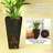 Set Of 3 Flower Pots,Tall Planters-786137054