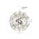 Mercier 42-Light Chrome Dimmable LED Globe Chandelier