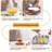 14 PCS Silicone Cooking Utensil Set, Kitchen Utensils Set, Khaki