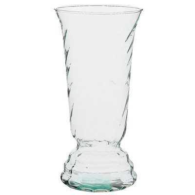 Bouquet Urn Optic Recycled Glass Vase