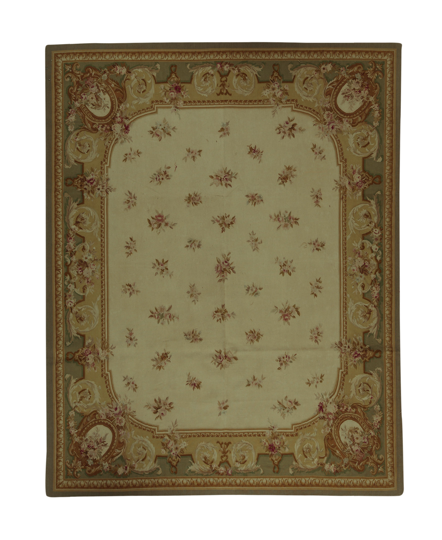 Bokara Rug Co., Inc. Aubusson Hand-Knotted High-Quality Area Rug in ...