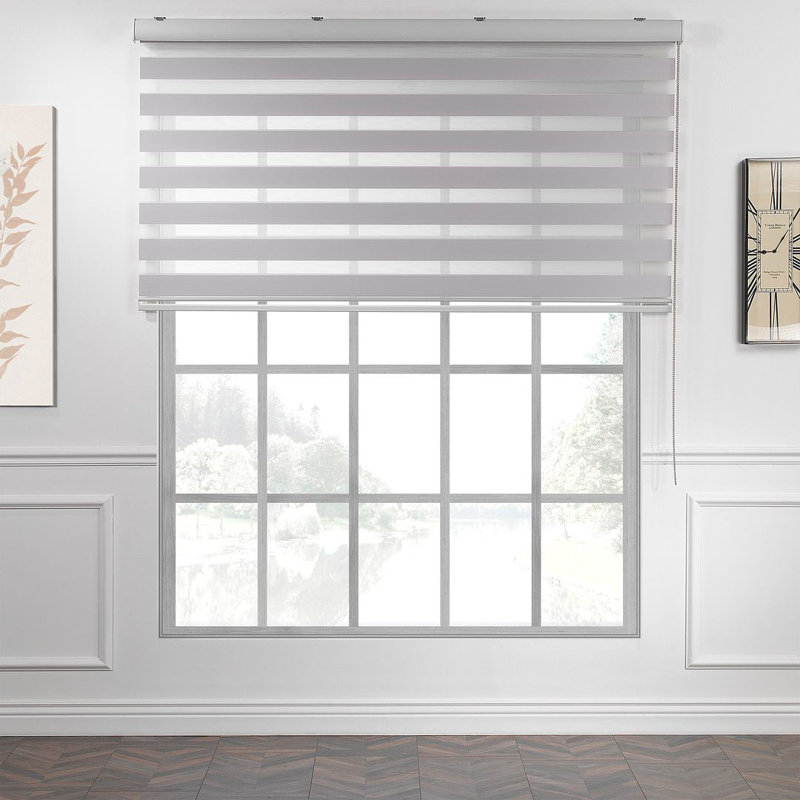 Semi Sheer Roller Shade, 185cm L x 85cm W, Black
