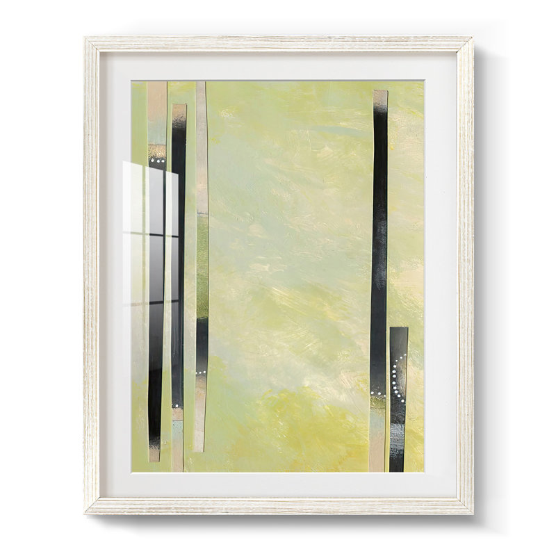 Neutral Assemblage II - Impression encadrée, Blanc, H 28,5 po x l 20,5 po