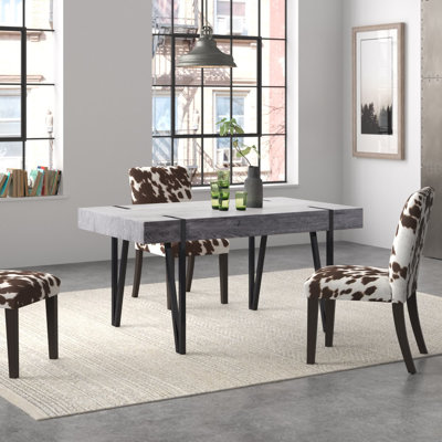 Salemburg Metal Base Dining Table