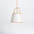 Rosalyn 1 - Light Single Empire Pendant-416312546-416312605