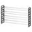 Expandable 20 Pair Stackable Shoe Rack