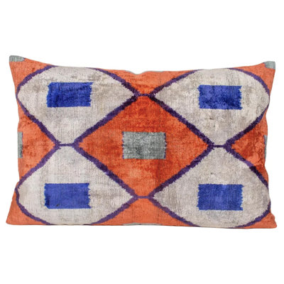 Velvet Designer Pillow Cover And Insert